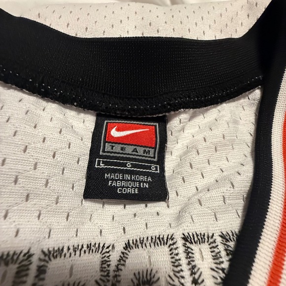 Vintage Nike Amar'e Stoudemire Lake Wales 32 Basketball Jersey White Mens Large - Picture 9 of 9